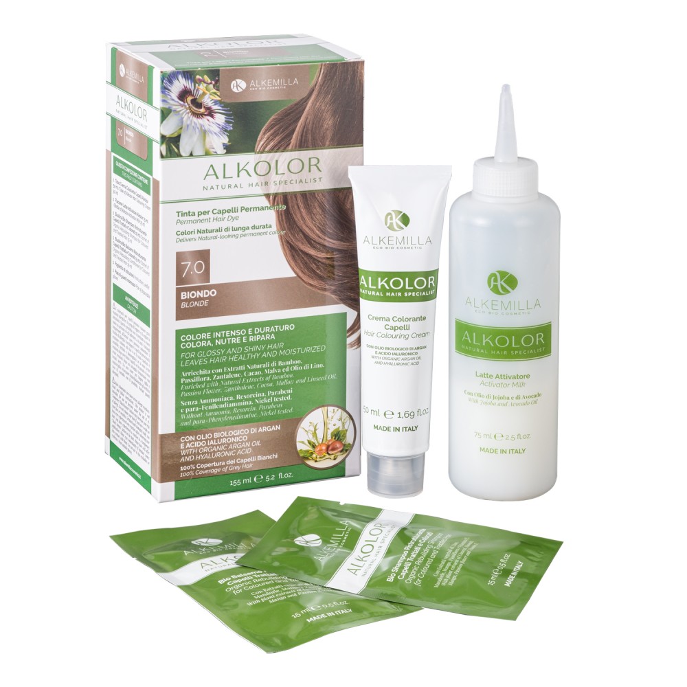 Permanent Hair Dye 7.0 Blonde