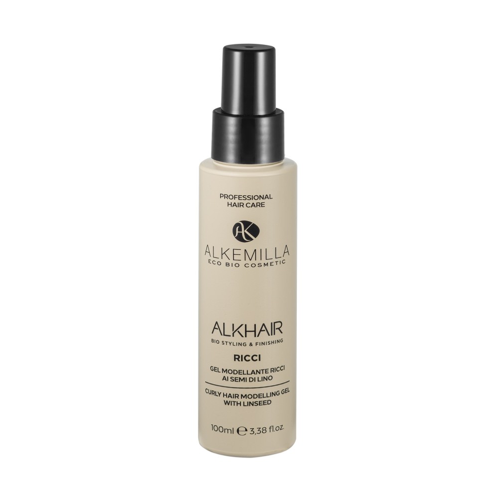 Gel Modellante ai Semi di Lino Capelli Ricci - Alkemilla Gel Modellante ai Semi di Lino Capelli Ricci - Alkemilla