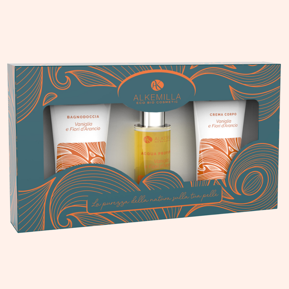 Coffret Vanille et fleur d'oranger - Alkemilla Coffret Vanille et fleur d'oranger - Alkemilla